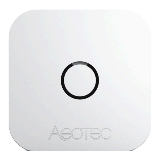 Aeotec ZWA039 Quick Start Manual