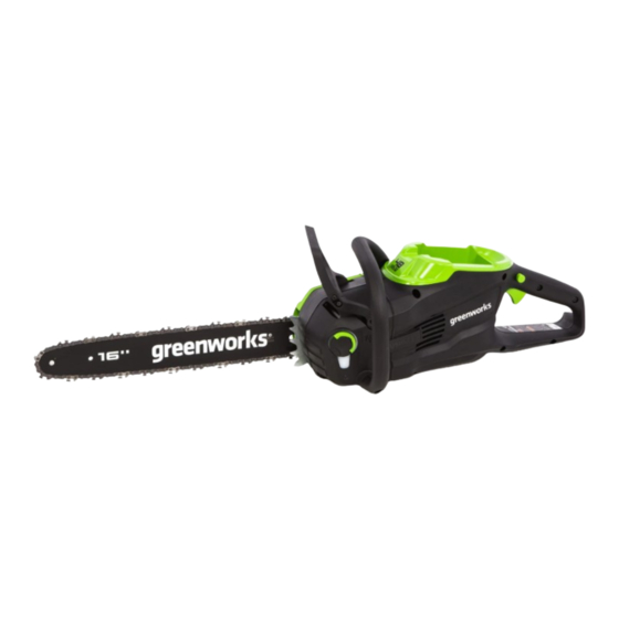 GreenWorks 48CS16 Operator's Manual