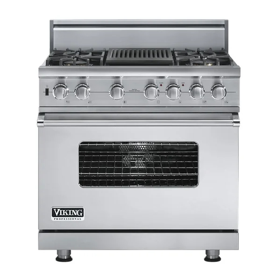 Viking VDSC5364GSS Use & Care Manual