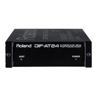 Roland DIF-AT Owner's Manual
