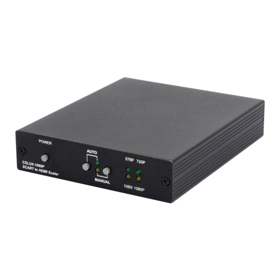Cypress CSLUX-1080p Operation Manual