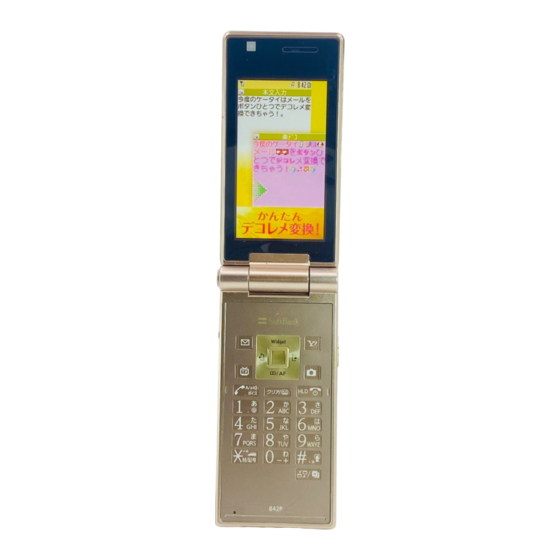 SoftBank 842P User Manual