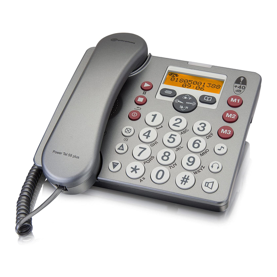 Amplicomms PowerTel 58plus User Manual