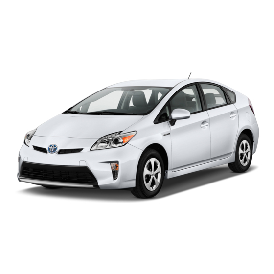 Toyota 2015 Prius Owner's Manual