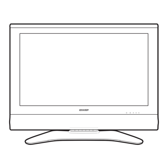 Sharp LC-32GD8EA/RUA Service Manual