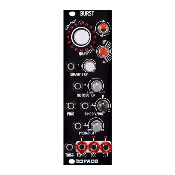 Befaco BURST User Manual