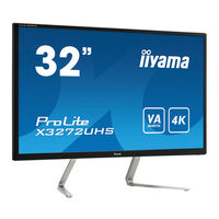 Iiyama ProLite X3272UHS User Manual