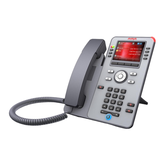 Avaya J100 Series Partner Configuration Manual