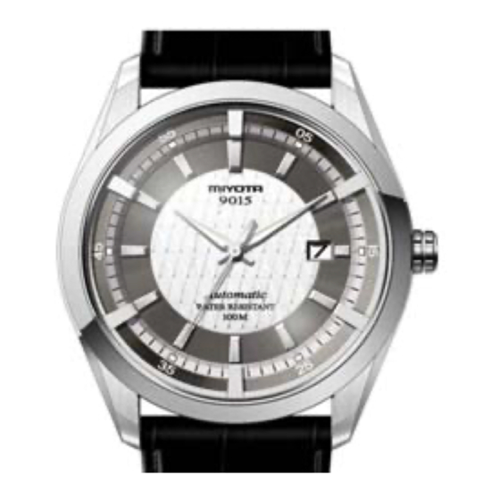 Citizen 9015 Quick Start Manual