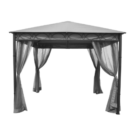 Dancover Gazebo Safari Manual