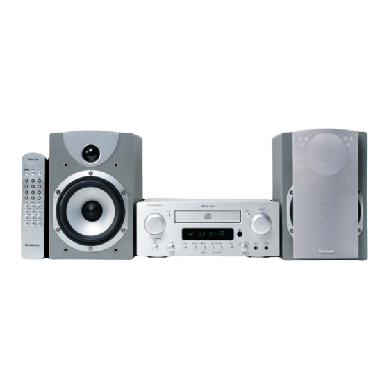 Audio Pro STEREO ONE Reference Manual