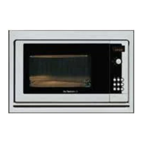 DeDietrich DME320BE1 Operating And Installing Instructions