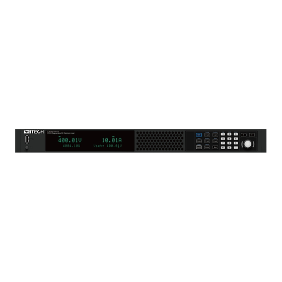 ITech IT-M3800 Series User Manual