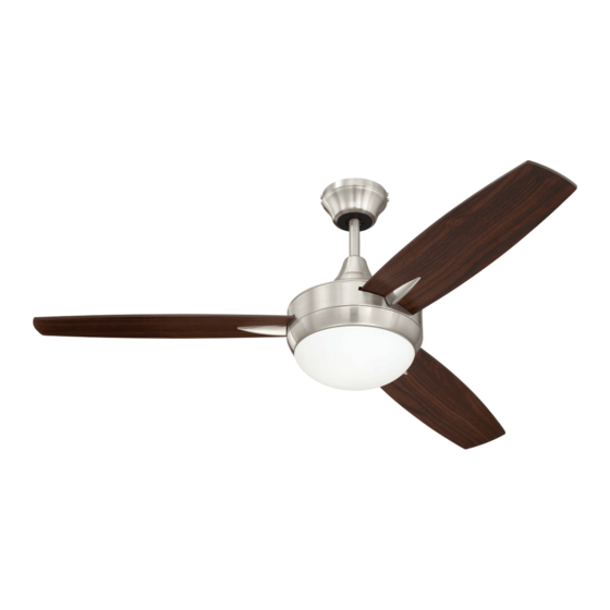 Craftmade Targas TG48W3 Installation Manual