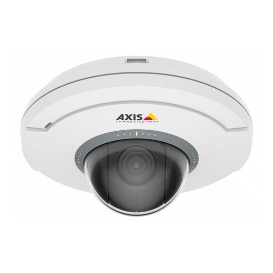 Axis M5075 PTZ User Manual