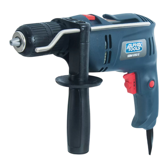 Alpha tools 42.586.73 Operating Instructions Manual