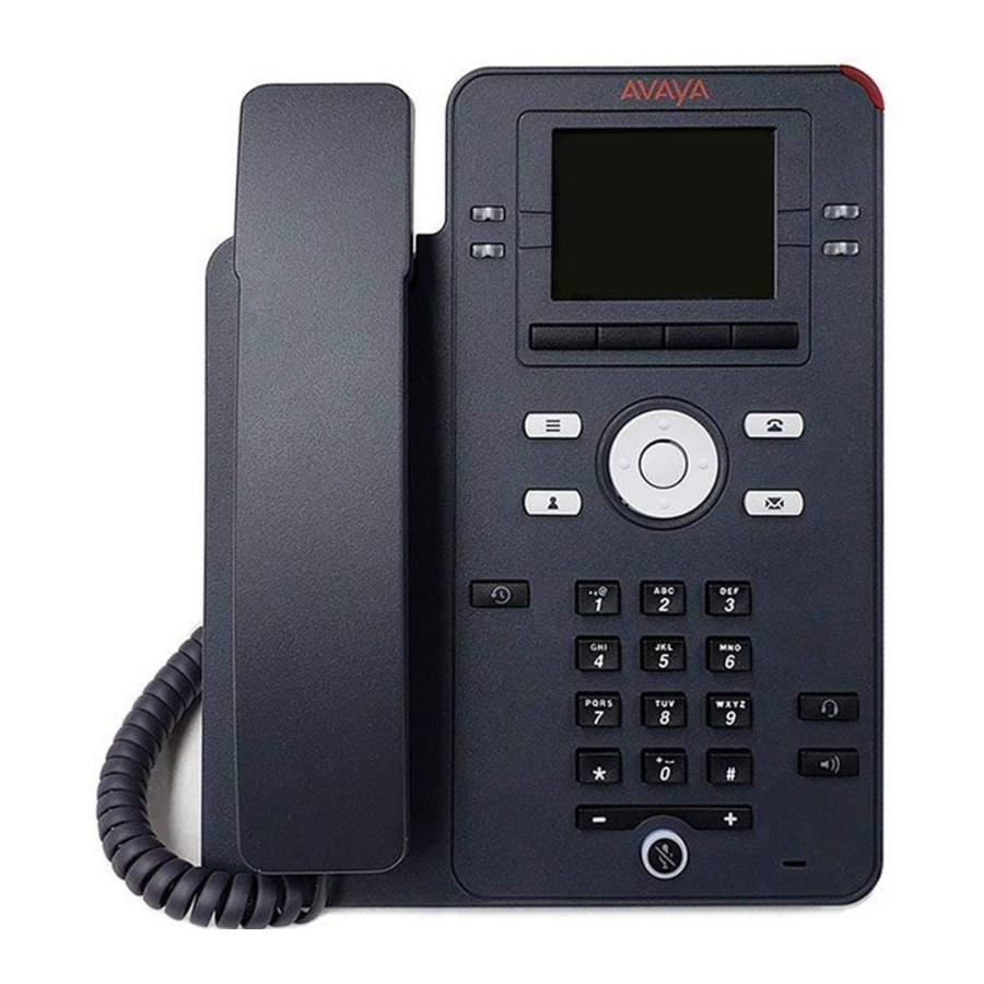 Avaya J100 Series Manual
