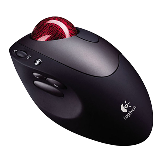 Logitech Optical TrackMan Setup Manual