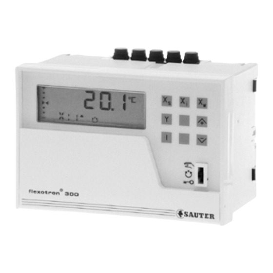 Sauter Components Flexotron 300 RDT 100 Series Manual