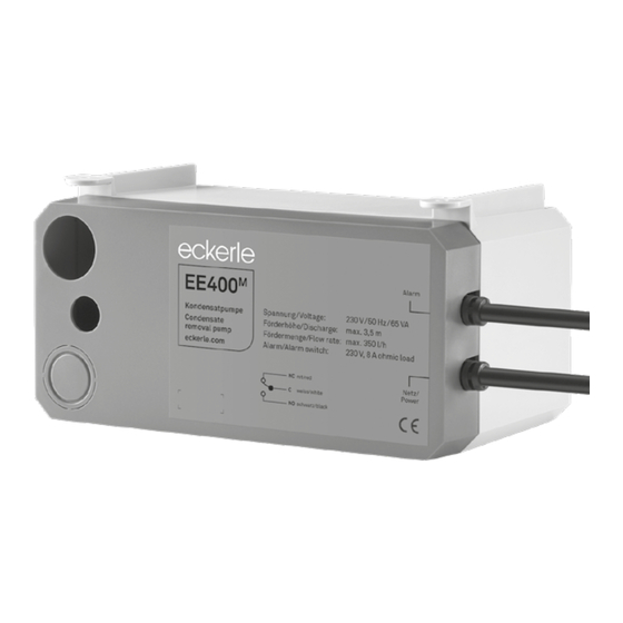 Eckerle EE400M Installation Instructions Manual