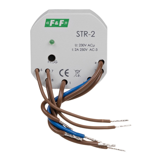 F&F STR-2 Quick Start Manual