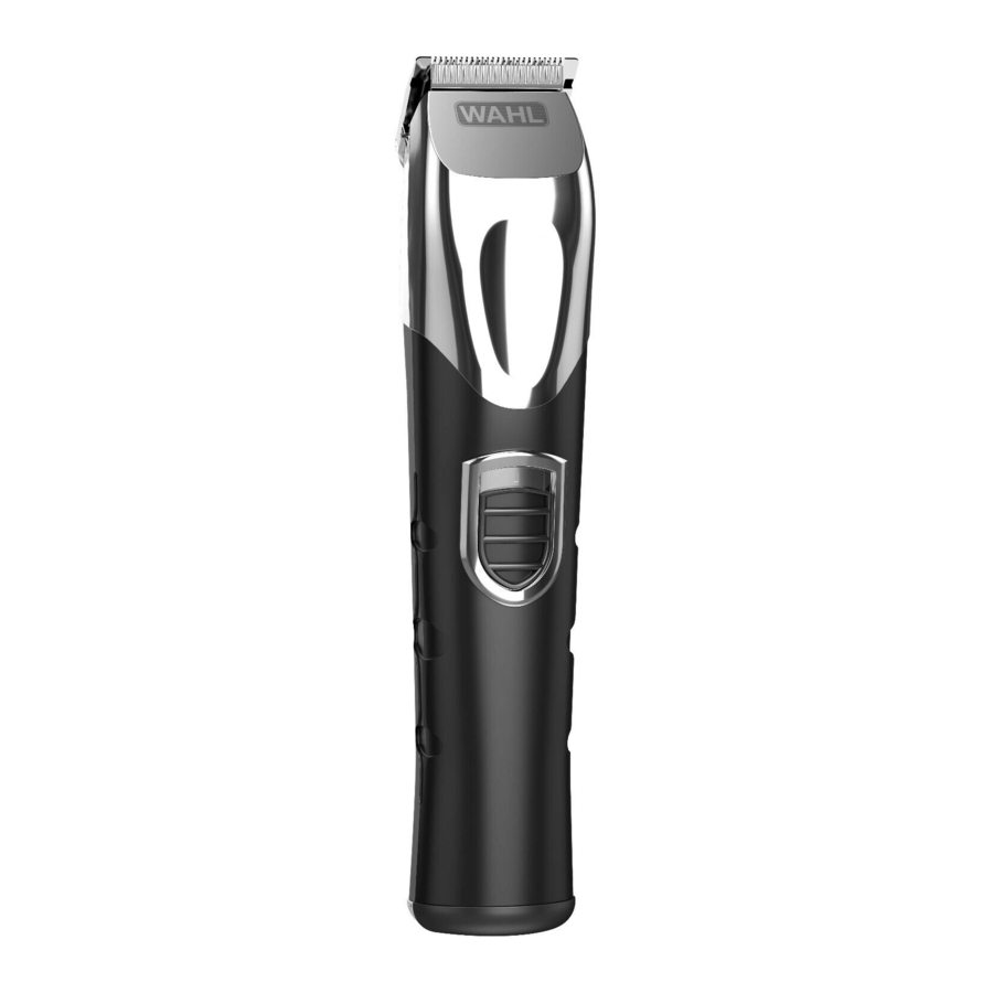 Wahl Lithium Ion - Trimmer Manual