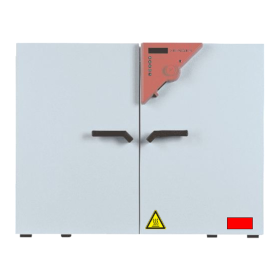 Binder BD 53 Operating Manual