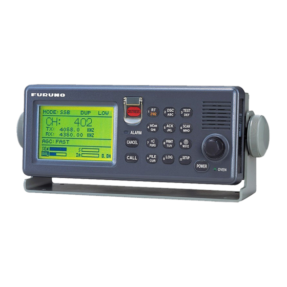 Furuno FS-1570 Operator's Manual