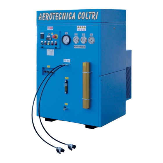 Coltri Compressors SILENT II G2 Use And Maintenance Manual