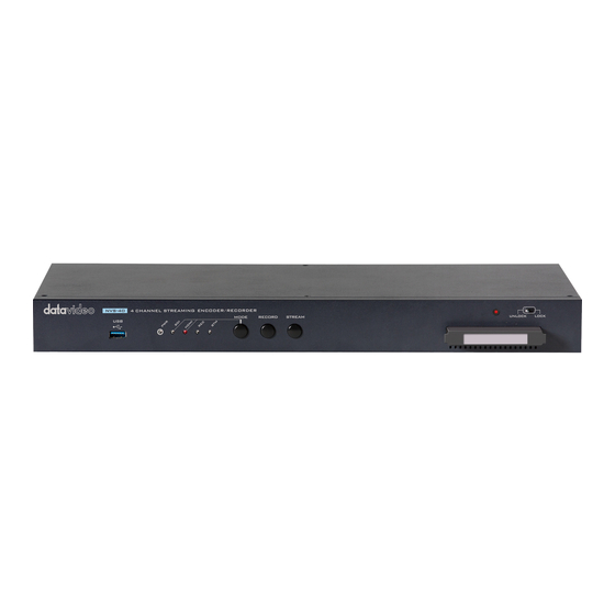 Datavideo NVS-40 Instruction Manual