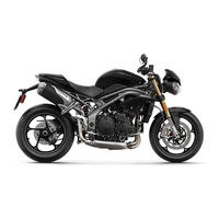 Triumph Speed Triple RS Owner's Handbook Manual
