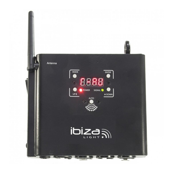Ibiza WD300DMX Instruction Manual