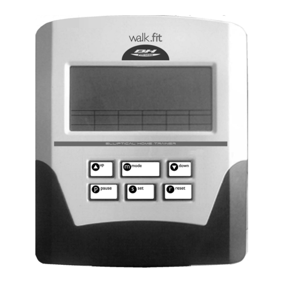 BH FITNESS G2343 Electronic Monitor Manuals