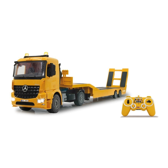 Jamara Mercedes-Benz Arocs Instruction