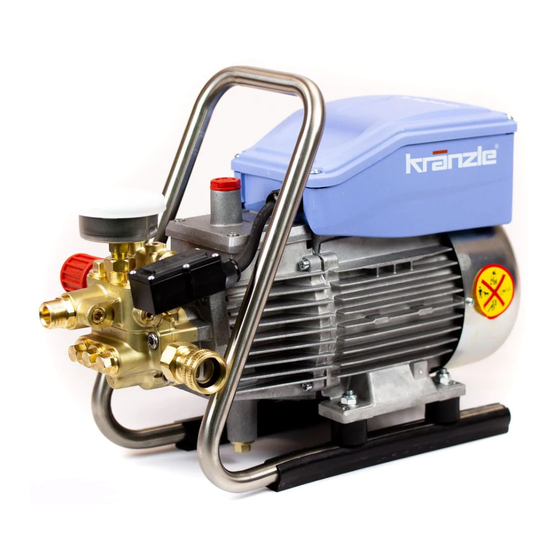 Kränzle K 1622 TS Operating Manual With Spare Parts List