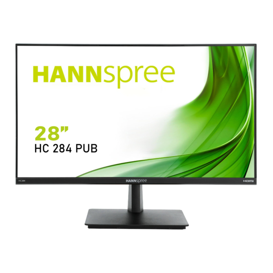 HANNspree HC284PUB User Manual
