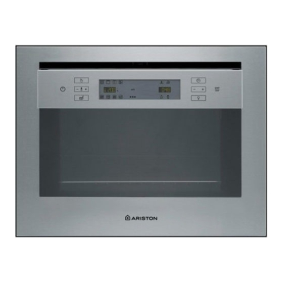 Hotpoint Ariston F48 1012 GP.1 IX/HA Operating Instructions Manual