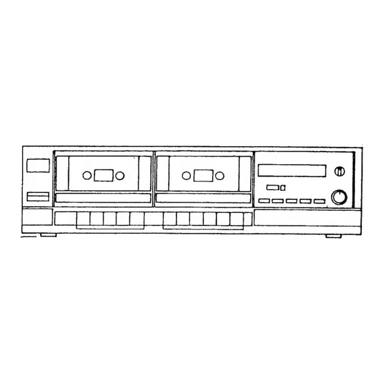 Teac W-300 Service Manual