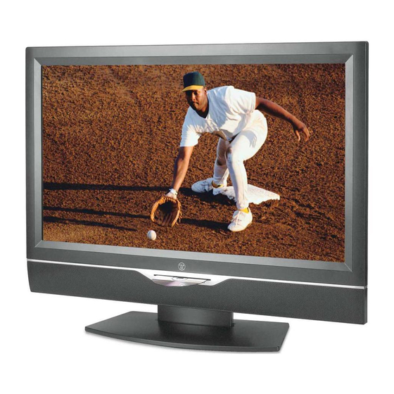 Westinghouse LTV-40w1 - 40" LCD TV User Manual