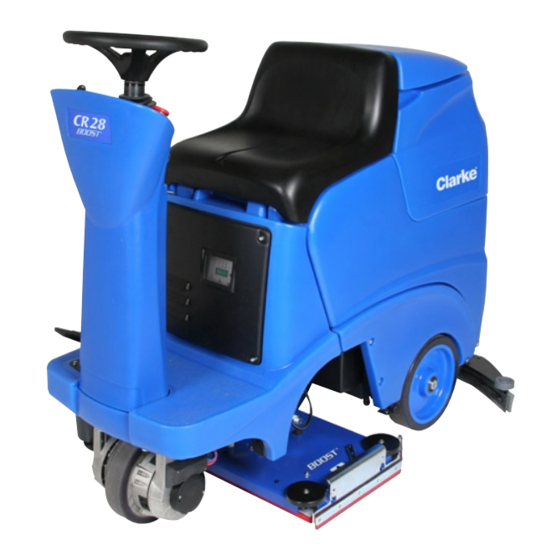 Clarke CR 28 BOOST Operator's Manual