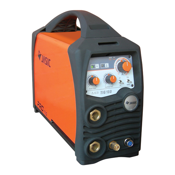 Jasic TIG180 Operator's Manual