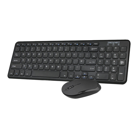 Tecknet  X600 Manual