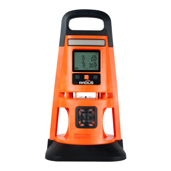 Industrial Scientific Radius BZ1 Quick Start Manual