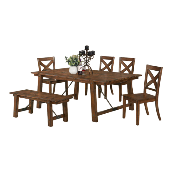 Coaster 103993 Assembly Instructions