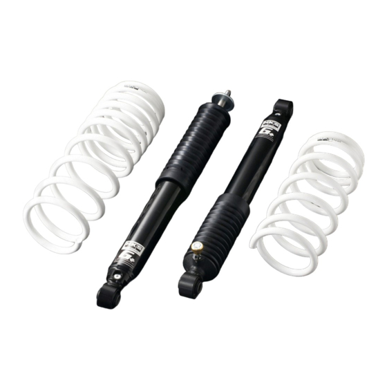 HKS HIPERMAX G+ LIFT UP Installation Manual