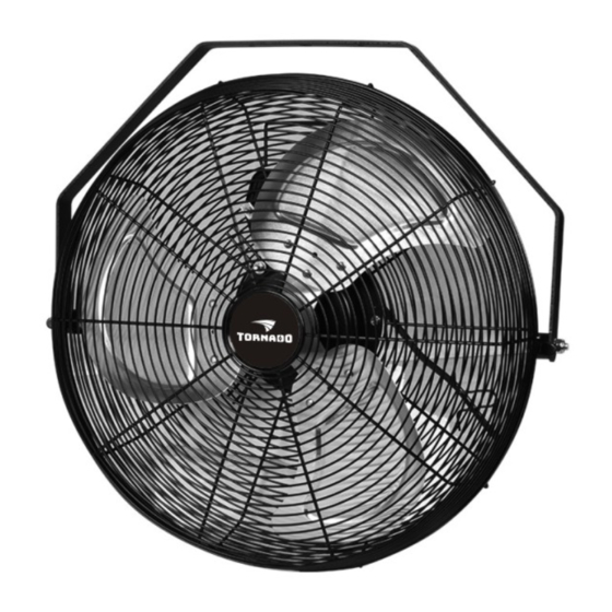 Tornado HI-FAN-20HVWM- WR-1P Instruction Manual