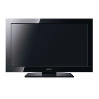 SONY KDL-22BX300 - Bravia Bx Series Lcd Television Operating Instructions Manual