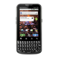 Motorola Boost Mobile XPRT User Manual