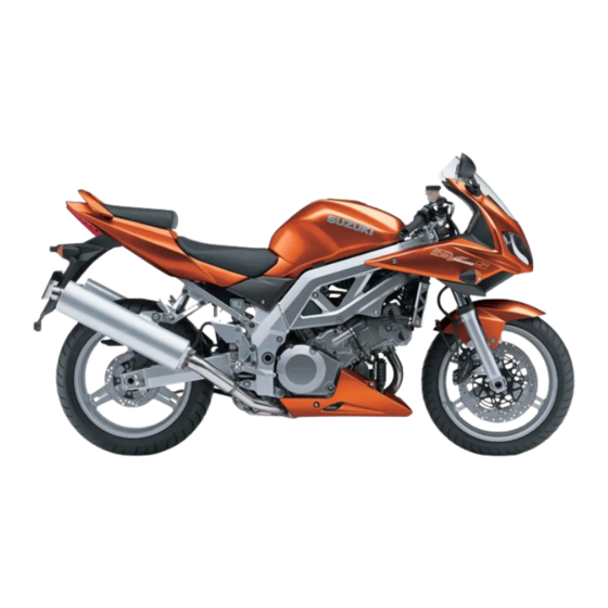 Suzuki SV1000 Service Manual
