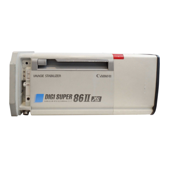 Canon XJ76x9B Operation Manual